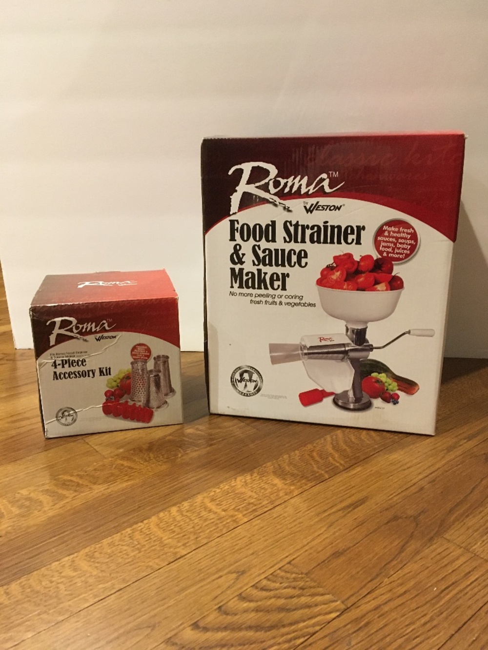 Canning Preserving Weston Roma Food Strainer Sauce Maker NEW